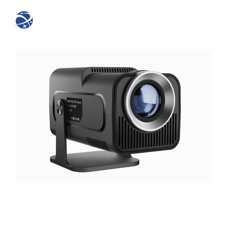 

NEW 4K portable Projector Android 11 Native 300 ANSI HY320 Dual Wifi6 1920*1080P BT5.0 Home Cinema projector