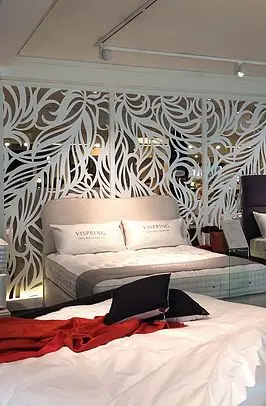 Decorative Partitions for Living Room Folding Room Divider Screen Stainless Steel Metal Screens