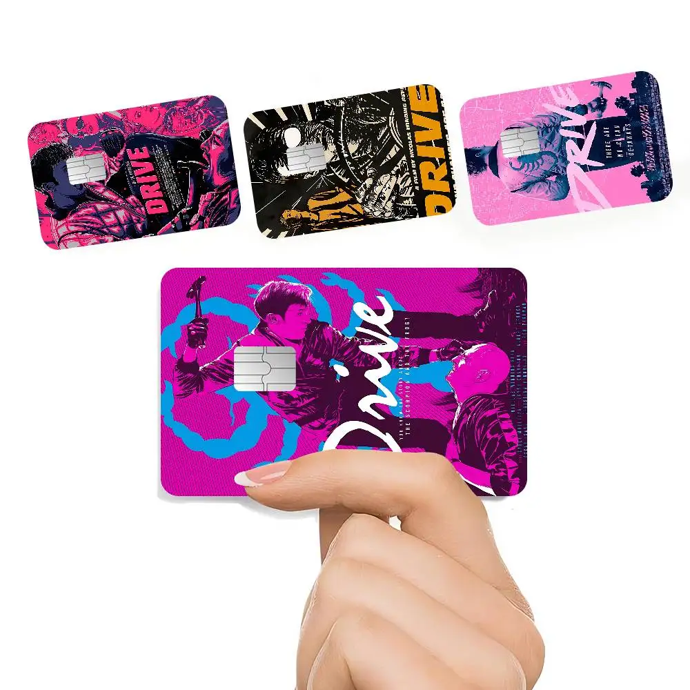 Drive Ryan Gosling Anime Young Creidt Card Debit Card Sticker Film Case Front Tape For Small Big Chip No Chip