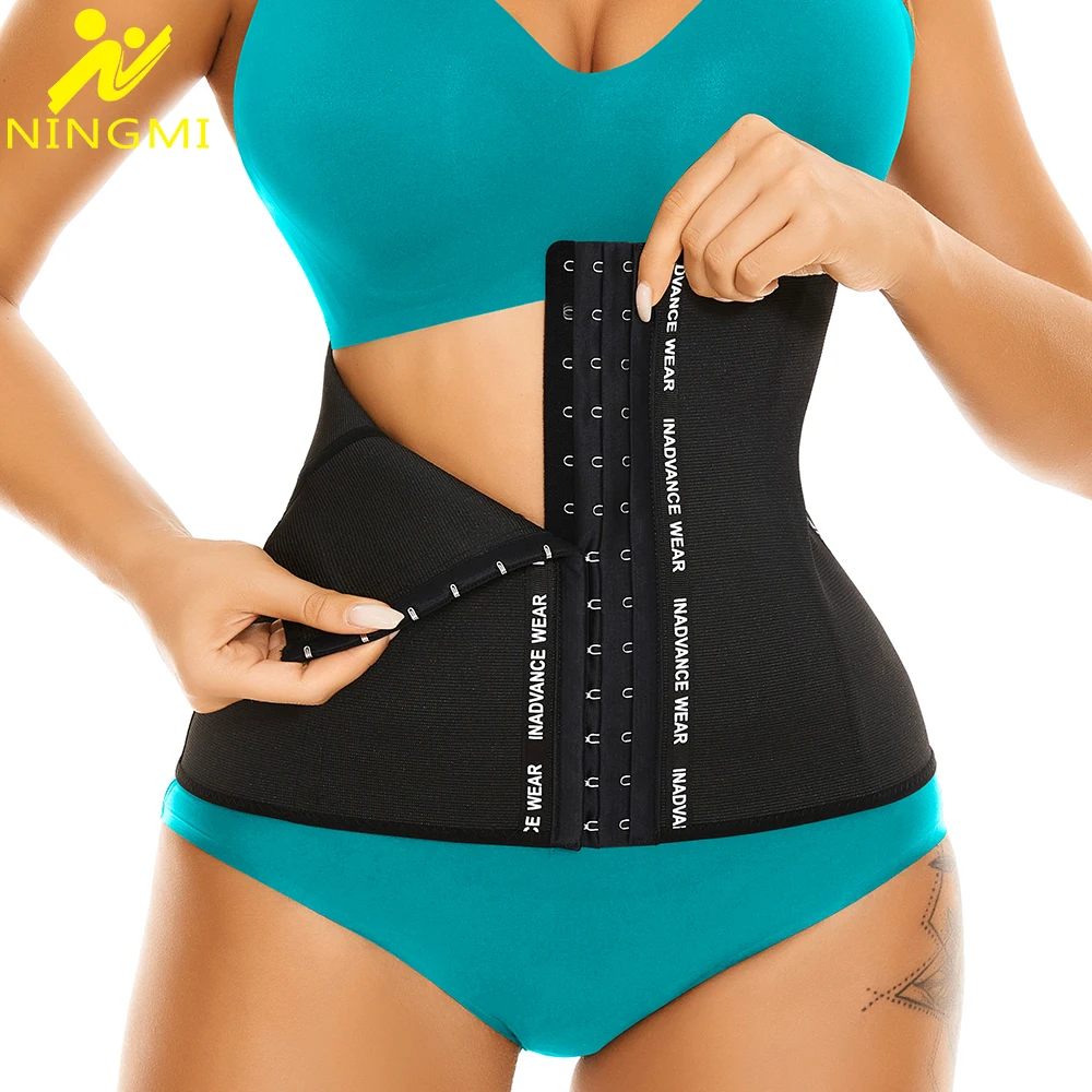 NINGMI Waist Support Belt for Women Body Shaper Waist Trainer Everyday Wear Slimming Belt Modeling Belt Shapewear Waist Cincher