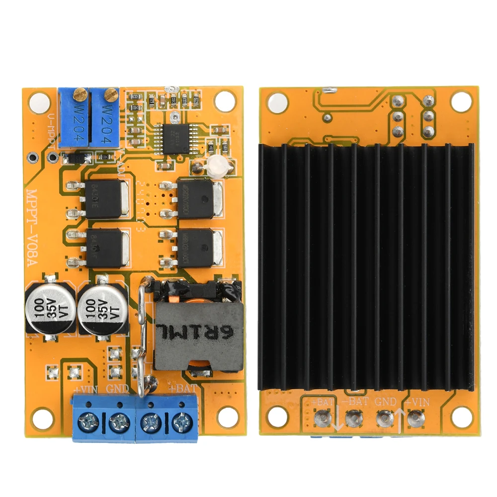 DC 8-28V 5A MPPT Solar Panel Regler Controller Solar Lade Bedienfeld 100W Batterie Laden 9V 12V 24V Auto Schalter – Detail 6