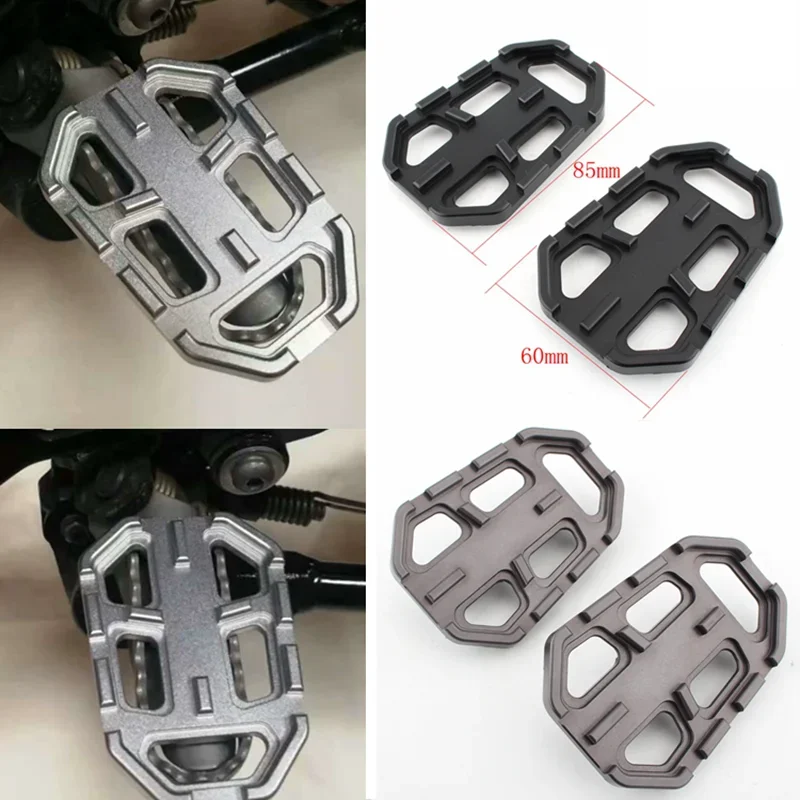 

For BMW S1000XR F750GS F850GS G310GS R1200GS Scrambler Motorcycle Billet Wide Foot Pegs Aluminum Pedals Rest Footpegs