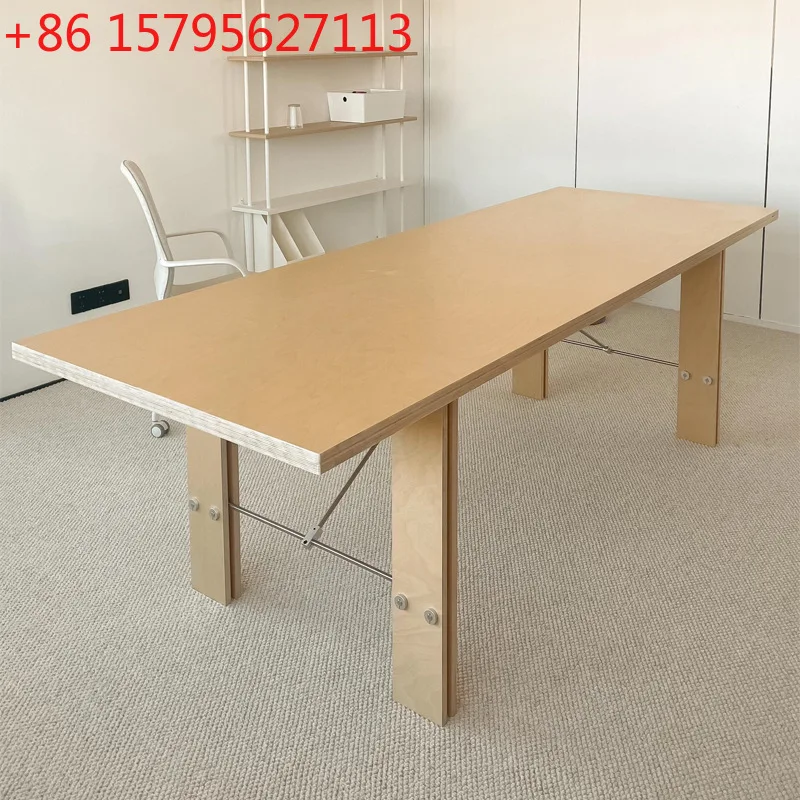 

stainless steel optical axis table birch island table dining table home living room office tea making workbench creative