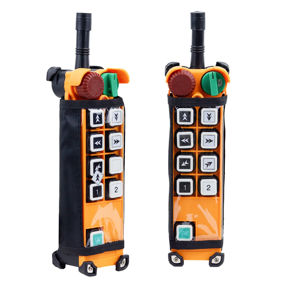 Dual/Single speed F24-8D/S crane driving crane industrial wireless remote control industrial 1 receiver 2 transmitter 220V12V24V