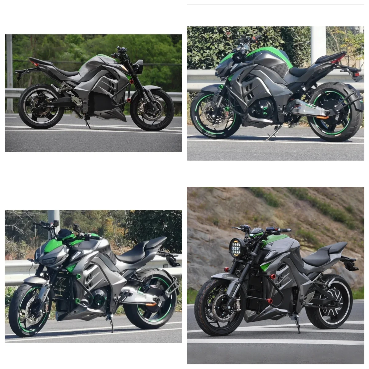 

New 2026 China Wholesale Cool Adult powerful Motor Electric Racing Bike motorcycle escooter Double Disk