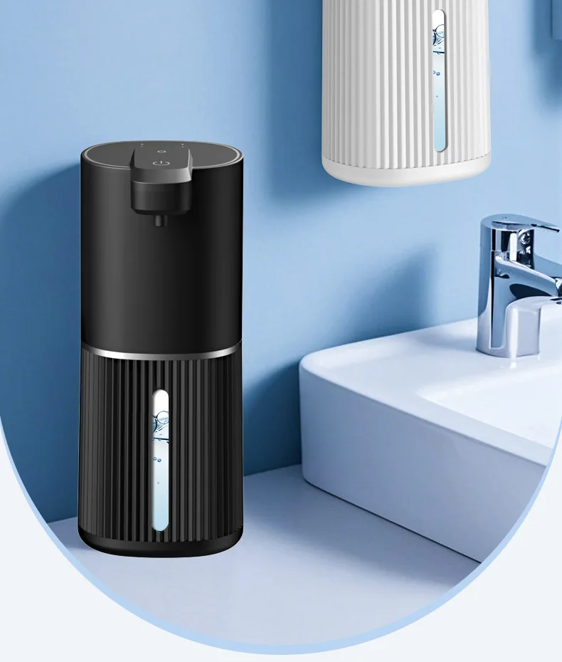 

USB Rechargeable Touchless Automatic Soap Dispenser Electric Foaming Foam Dispenser for Kitchen And Bathroom