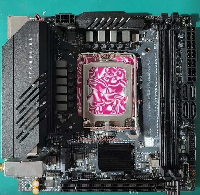 

Материнская плата Mingxuan Challenger B760ITX D5, с поддержкой DDR5, Wi-Fi, для процессоров Intel 12/13/14 поколений
