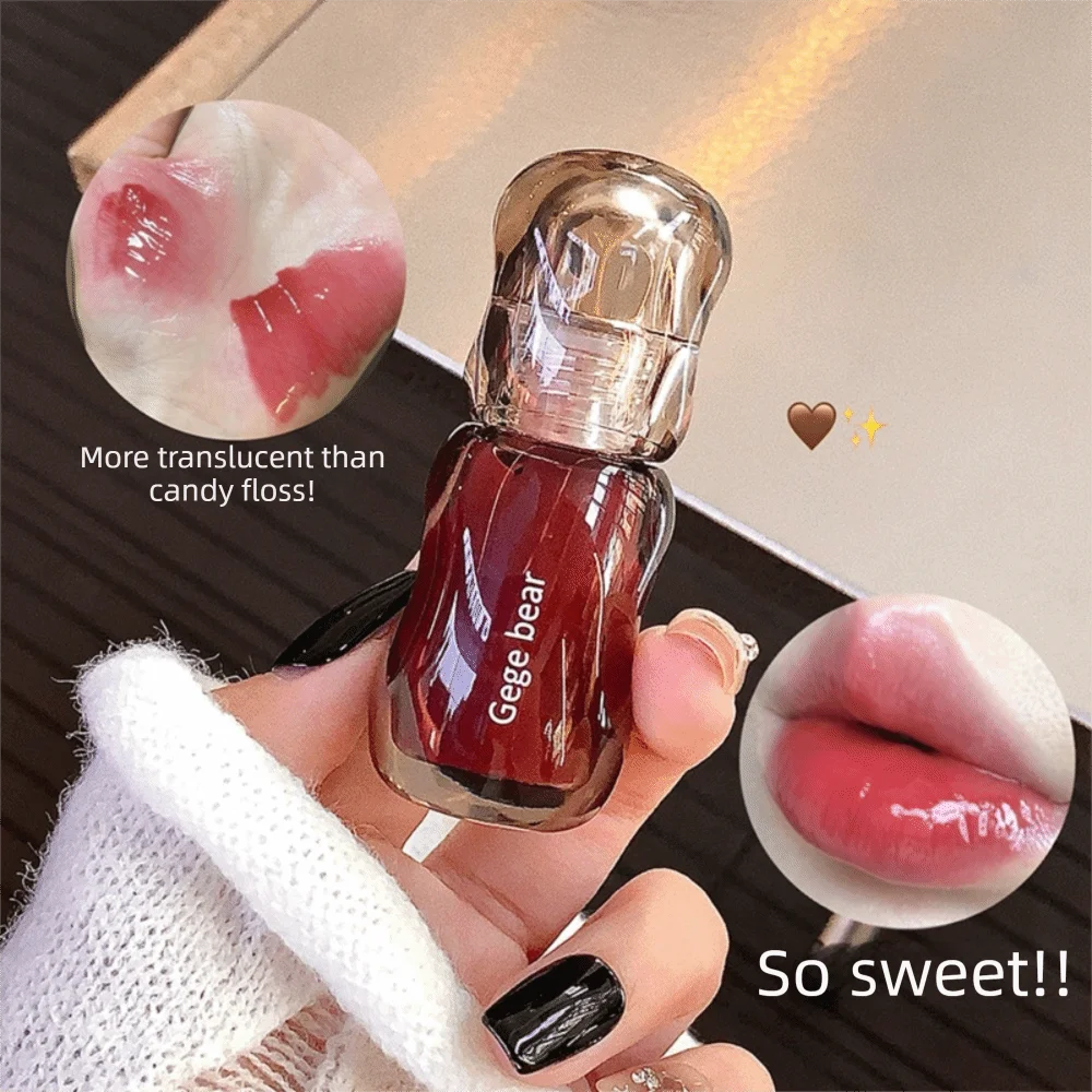 Nouveau baume à lèvres hydratant longue durée, gloss à lèvres en gelée, maquillage pour les lèvres teinté effet cristal