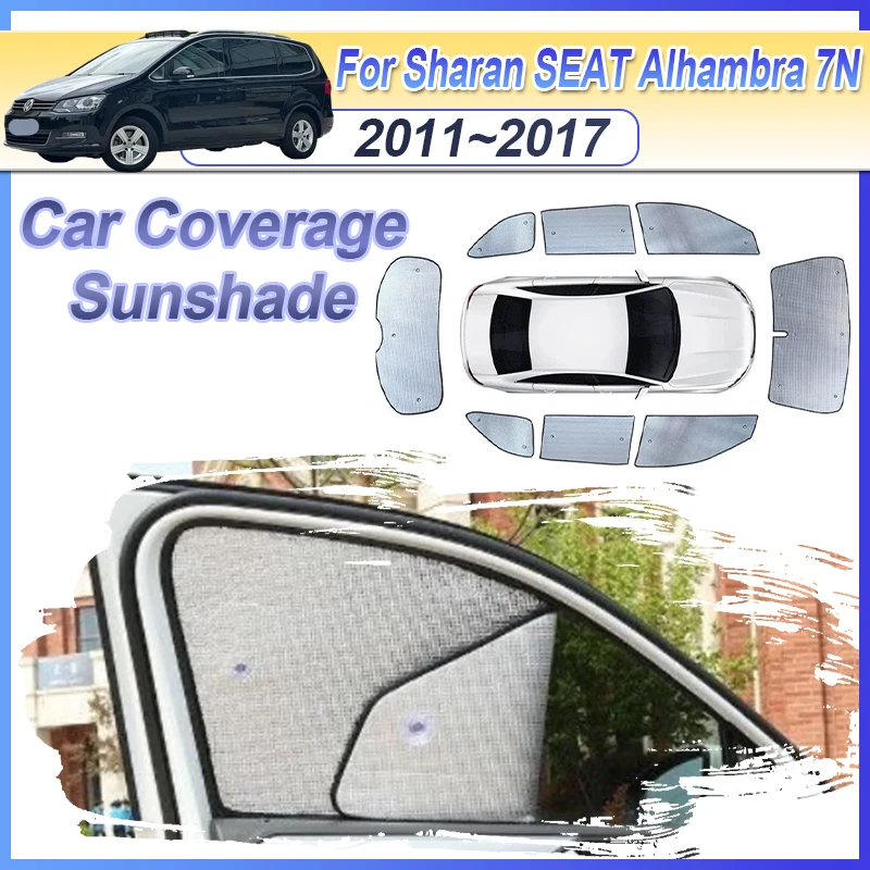 

Car Coverage Window Sunshade For VW for Volkswagen Sharan SEAT Alhambra 7N 2011~2017 Cover Protection Board Auto Accessories