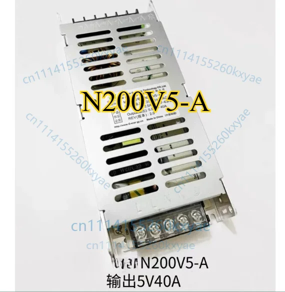N200v5-a ultra-thin full-color led display power transformer 5v40a single and double color switch