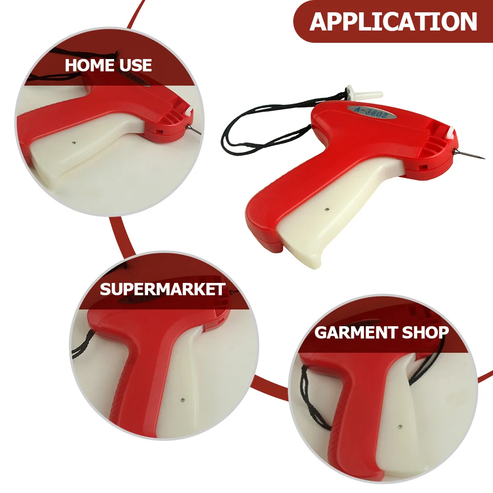 Plastic Garment Tag Attacher Hanging Labeler For Clothing Clothes Pricing Machine Retail Label Applicator Tool