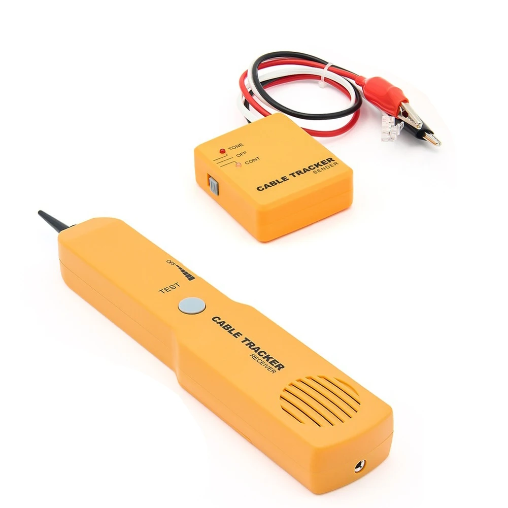 Yellow Wire Tracer Probe Kit Circuit Tester Multi-Function Diagnostic Tool LED Status Indicators 12V System Compatible