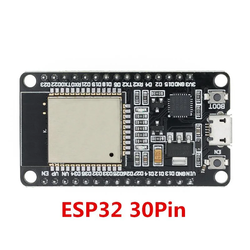 ESP32 WROOM-32 Development Board Micro USb CP2102 30P 38P WiFi+Bluetooth Ultra-Low Power Consumption Dual Core Wireless Module