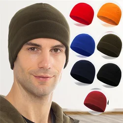 Outdoor Fleece Sports Hat Fishing Cycling Hunting Military Tactical Cap Men Women Warm Windproof Winter Cap Camping Hiking Caps