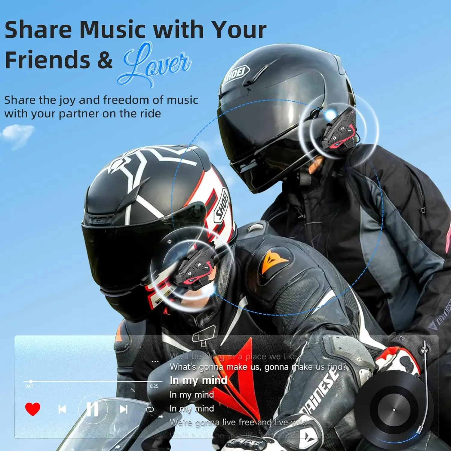 Moman casque de moto Bluetooth Interphone casque casque CP-S 8 coureurs 2000M groupe casque système de Communication moto