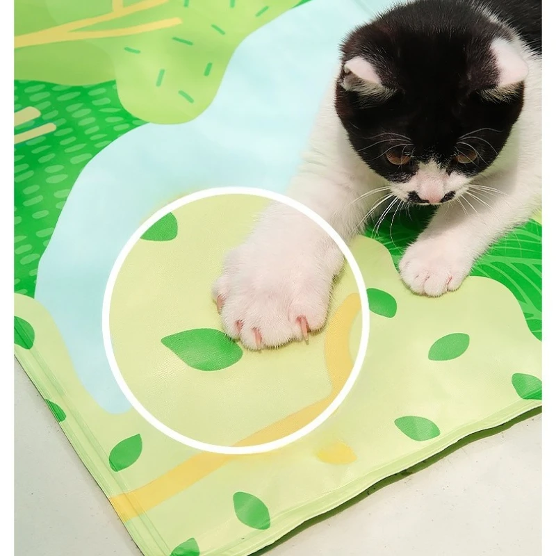

Cooling Pet Mat for Dogs and Cats Summer Ice Pad Soft Washable Sleeping Mat Breathable Cool Bed Cushion for Hot Weather Home Use