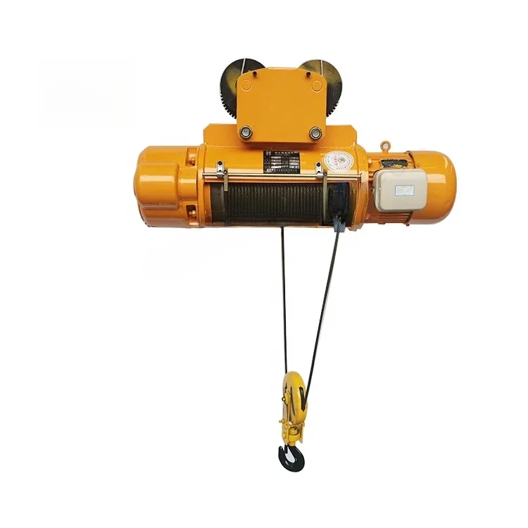 

Hot sales CD Model 0.5 to 20 ton Single Speed Wire Rope Electric Hoist