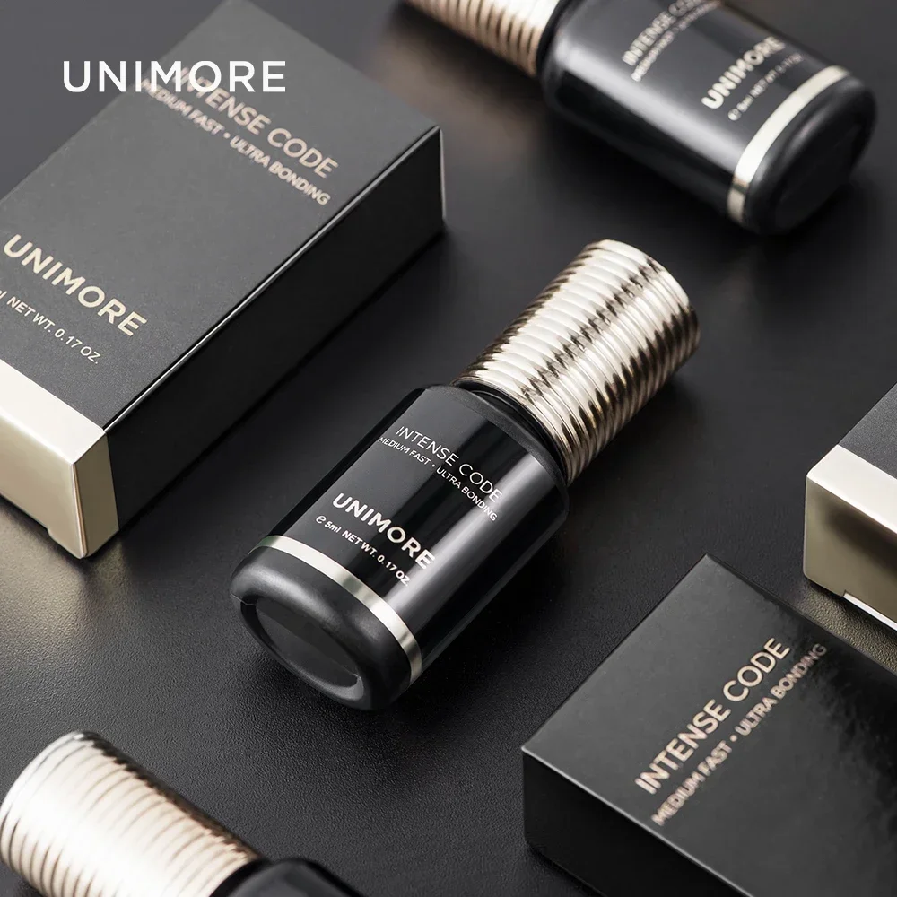 Unimore 2s Dry Adhesive Lash for Eyelash Extension Low Odor Lash Glue Professional Sensitive Glue Lash Extension Supplies