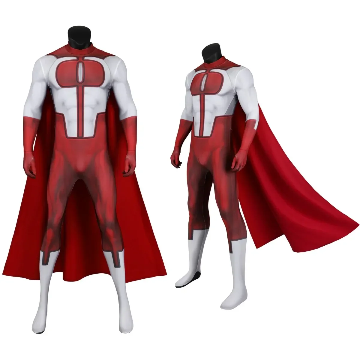 

Kombat Nolan Cosplay Costume Omni-Man Nolan Grayson Zentai Suit Outfit