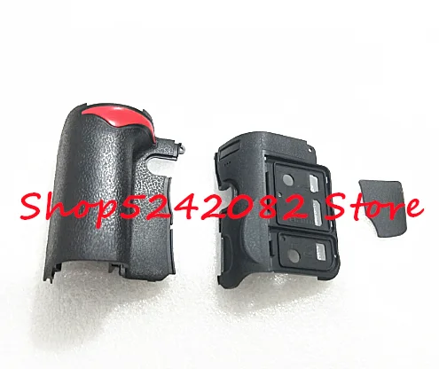 New Three Piece Set for Nikon D7000 Handheld Side Shell Thumb Rubber Cocer Camera Repair Accessories