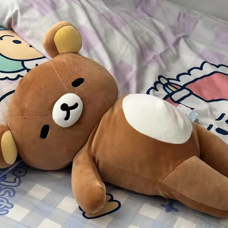 36/52/72 سنتيمتر لطيف الكرتون الدهنية Rilakkumas ألعاب من نسيج مخملي دمية النوم عناق وسادة وسادة أريكة غرفة الديكور مهرجان مفاجأة الهدايا