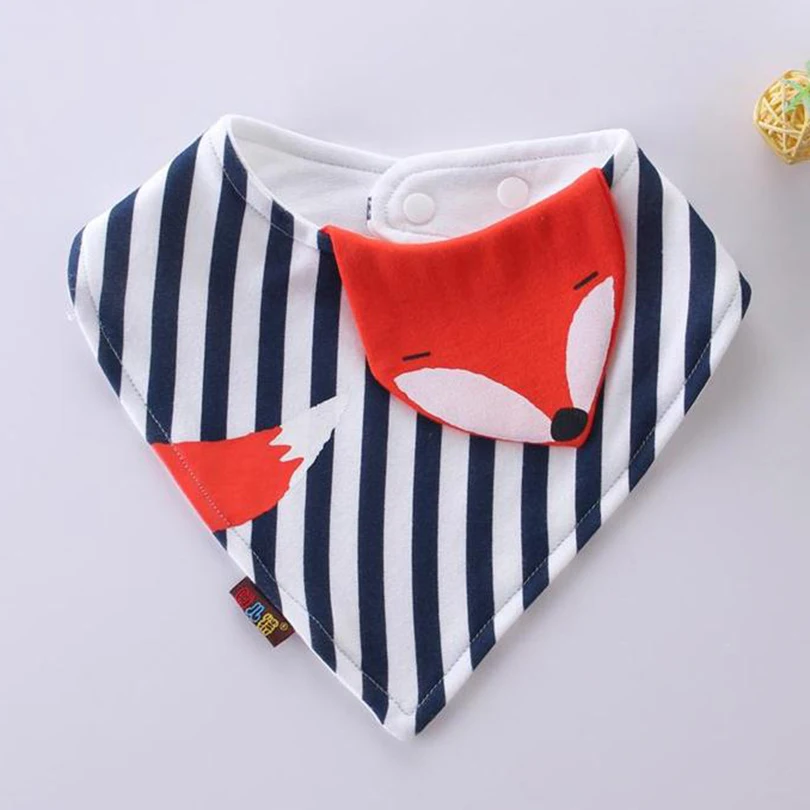 

Fashion Baby Food Bib New Designer Infant Scarf 100% Cotton 3D Creative Animal Babador Saliva Towel Boy Girl Clothes