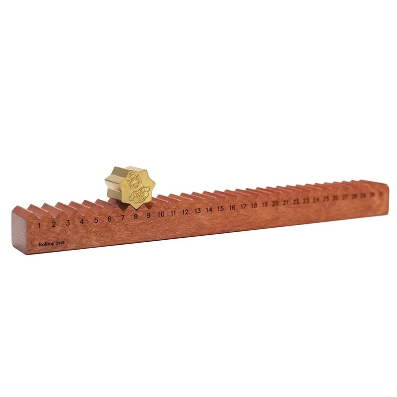 Rolling perpetual calendar, tabletop ornaments, gifts, blessings for leading teachers, high-end