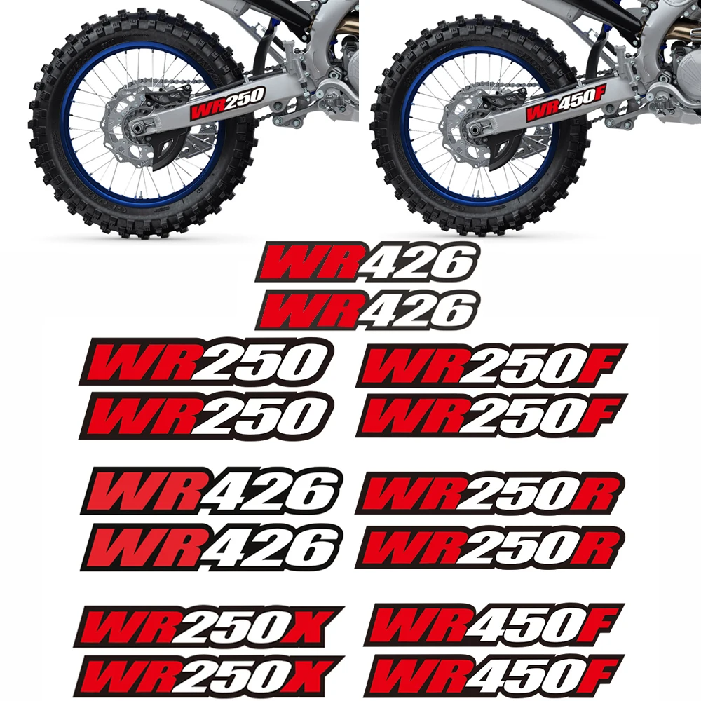 

Swing Arm Chain Drive Shaft Air Box Reflection Stickers Decal For YAMAHA WR250 WR250F WR250R WR250X WR250Z WR450F WR426