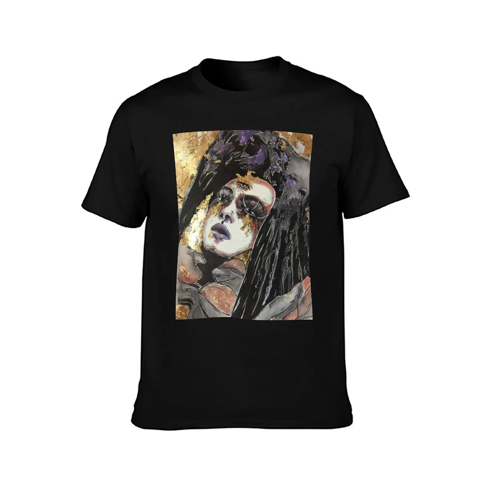 Morrigan’s Visions T-Shirt Plus Size Simple Casual Top T-Shirt