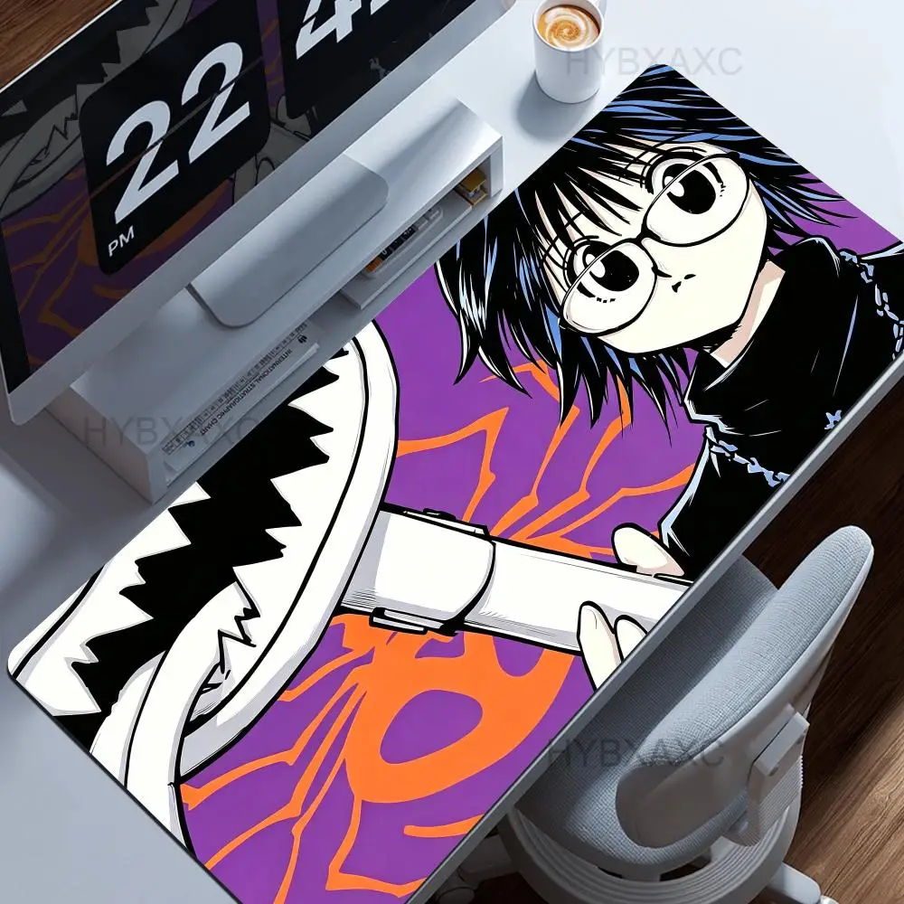Anime Character H-Hunter X H-Hunter Game Mouse Pad Gamer Aesthetics Desk Mat PC Set Up Accessories Computer Keyboard Rubber