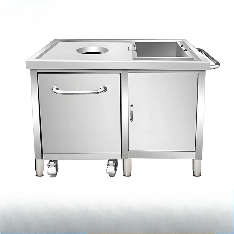 

Receiving Residual Table Canteen Restaurant Residual Food Table Kitchen Swill Recycling Truck