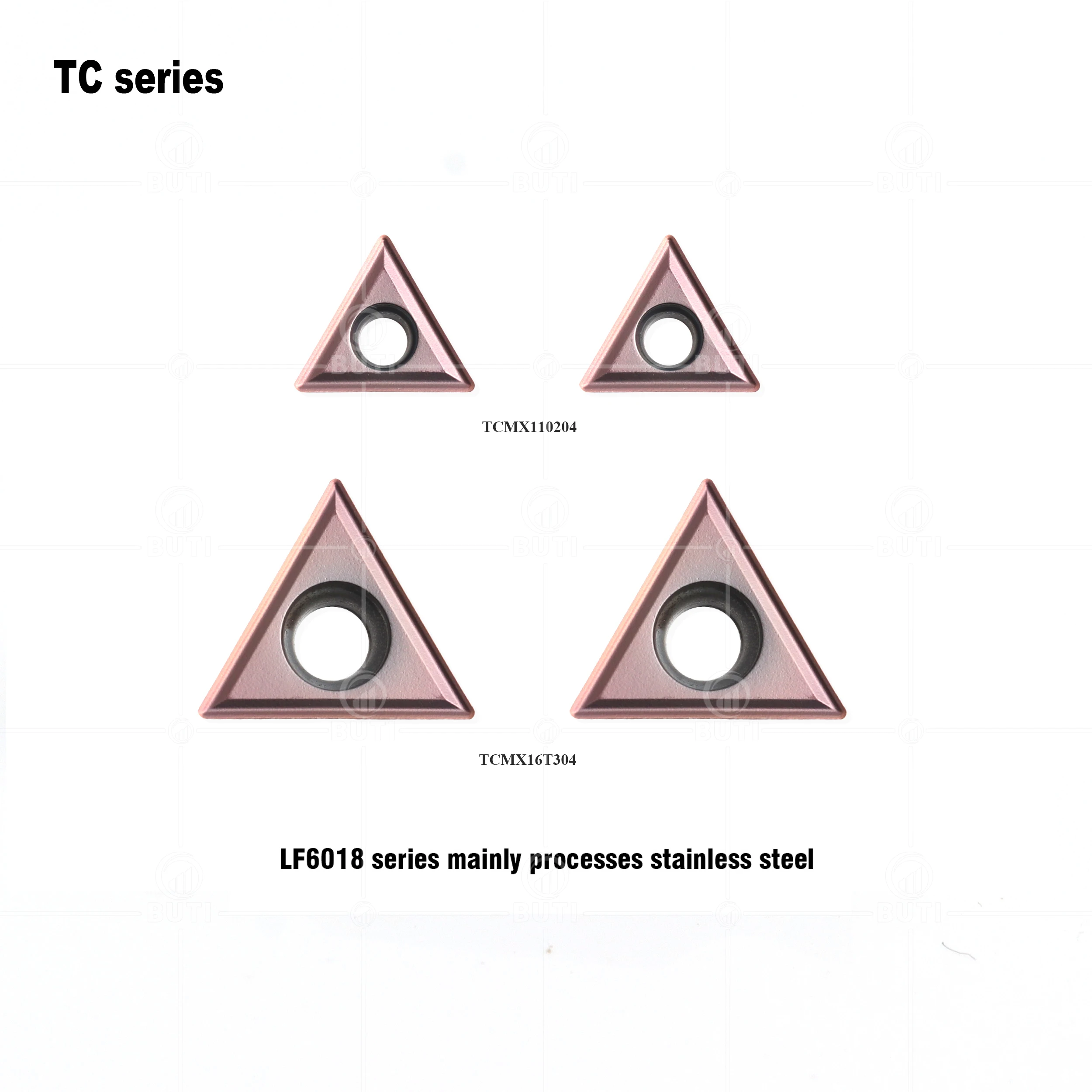 DESKAR 100% Original TCMX110204 TCMX16T304 LF6018 CNC Lathe Cutter Turning Inserts Carbide Tools For Stainless Steel Processing