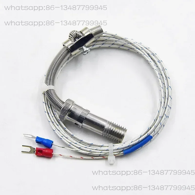 Compression spring PT100 temperature sensor thermal resistance K type thermocouple