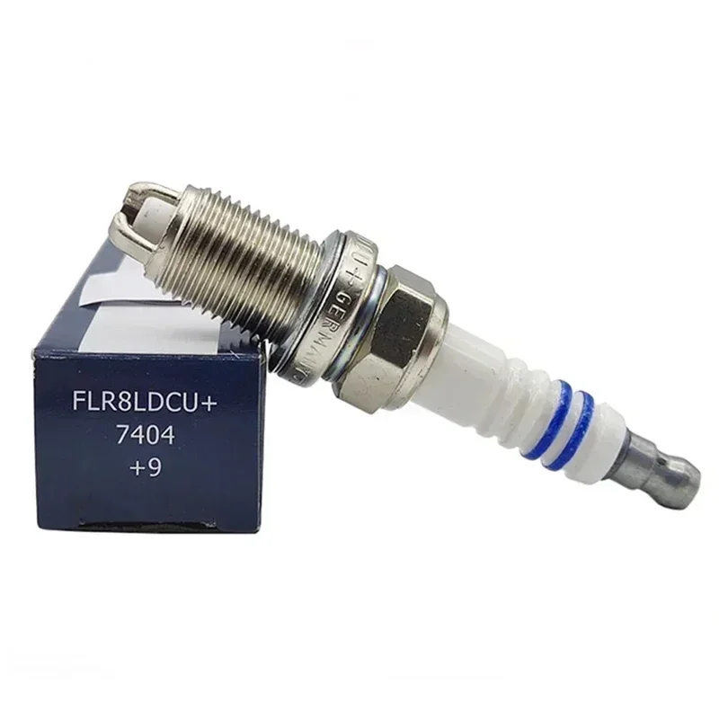 

4/6PCS Spark Plug FLR8LDCU+ 7404 +9 for Audi A4 A6 BMW 325i 328i 525i Z3 Volkswagen Corrado Passat Suzuki Chevrolet 024222965