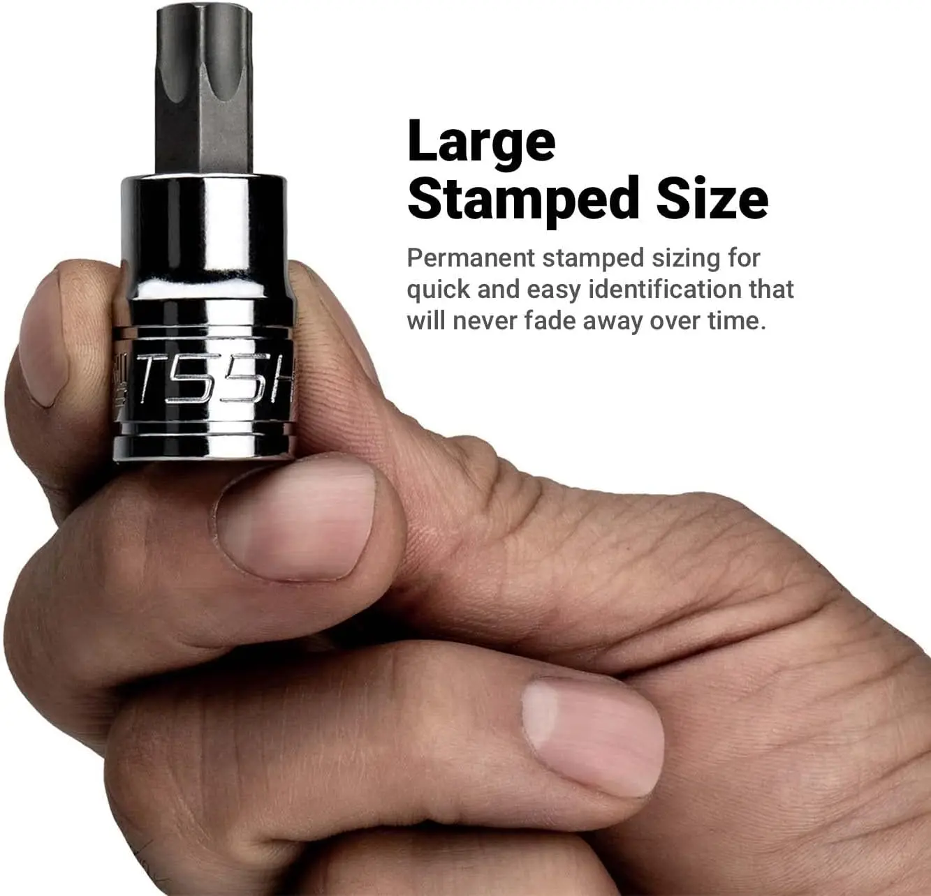 CP30004 30004 S2 Star Torx ومجموعة لقم المقبس الخارجي 35 قطعة، فضي