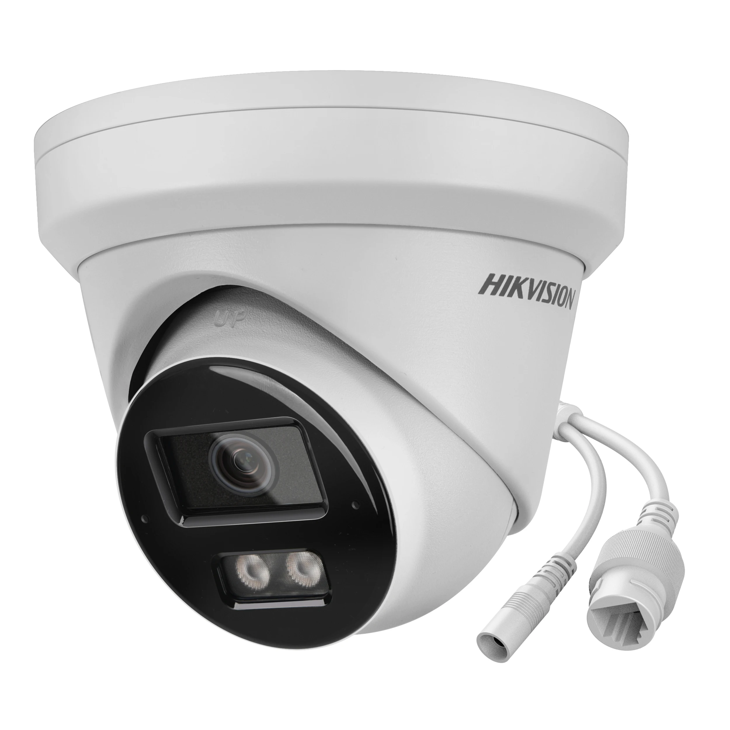 كاميرا Hikvision 8MP IP DS-2CD2383G2-LI2U الذكية الهجينة الخفيفة Acusense المدمج في المصفوفة المزدوجة هيئة التصنيع العسكري الملونة برج كاميرا شبكة مراقبة