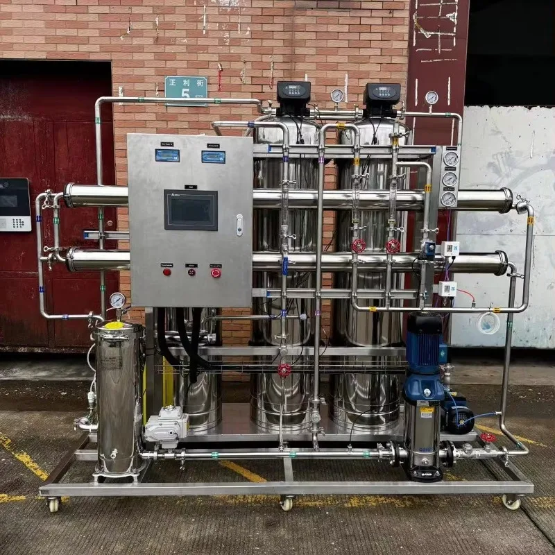 20261000LPH نظام تنقية المياه RO التجاري الأوتوماتيكي بالكامل عالي النقاء مع نظام المعالجة المسبقة التحكم الذكي Sy #5