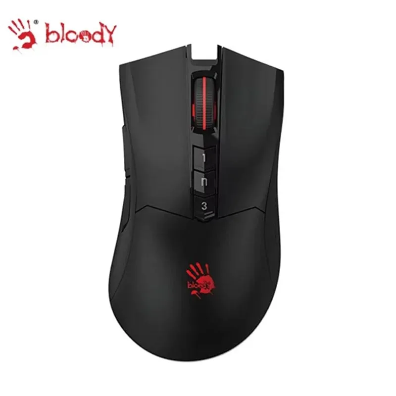 Bloody R90 Plus Rgb Light ماوس لاسلكي تأخير منخفض بيئة العمل ماوس الألعاب Fps ألعاب الكمبيوتر ماوس ملحقات الكمبيوتر المحمول مكتب الكمبيوتر