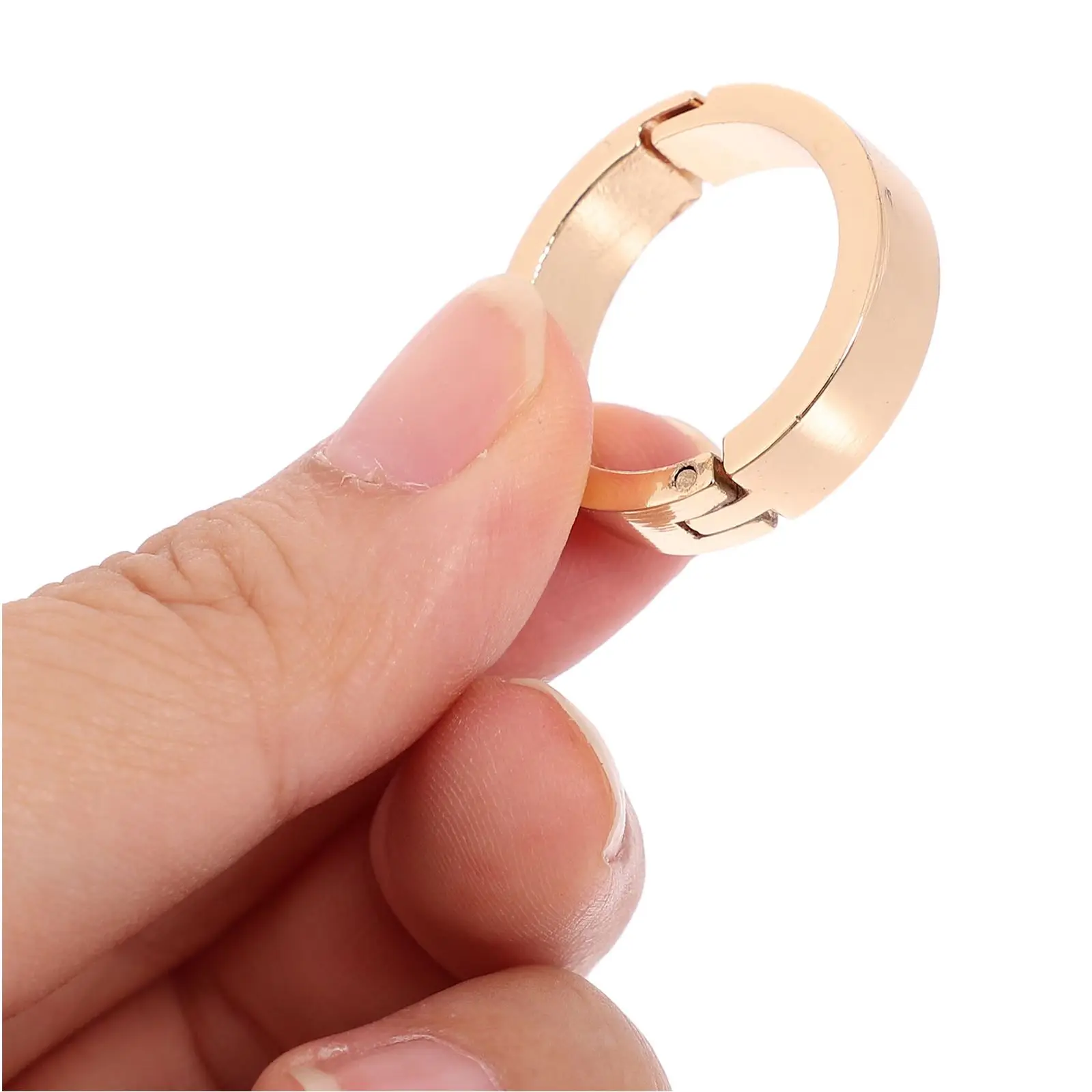 2 Pcs Calendar Binding Rings Small Notebook Clip Rings Large Loose Leaf Metal Binders For DIY Notebooks Documents