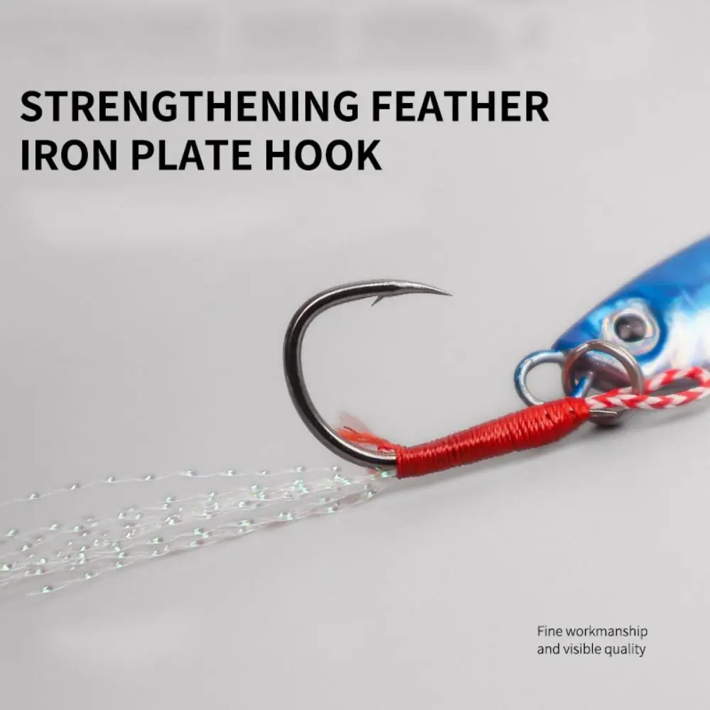 

5Pcs Super Hard Simulation Fish Lures Fast Sinking 7/10/15/20G Fishing Lures Kit Colorful Bait Artificial Soft Fishing Bait Set