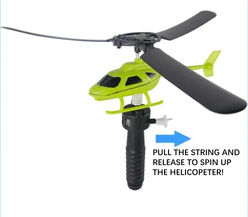 Freeship  Mini Flying Helicopter Spinner Toy Fun Fly Toys for Indoors or Outdoor Party Favors Goodie Bag Fillers Gift Idea