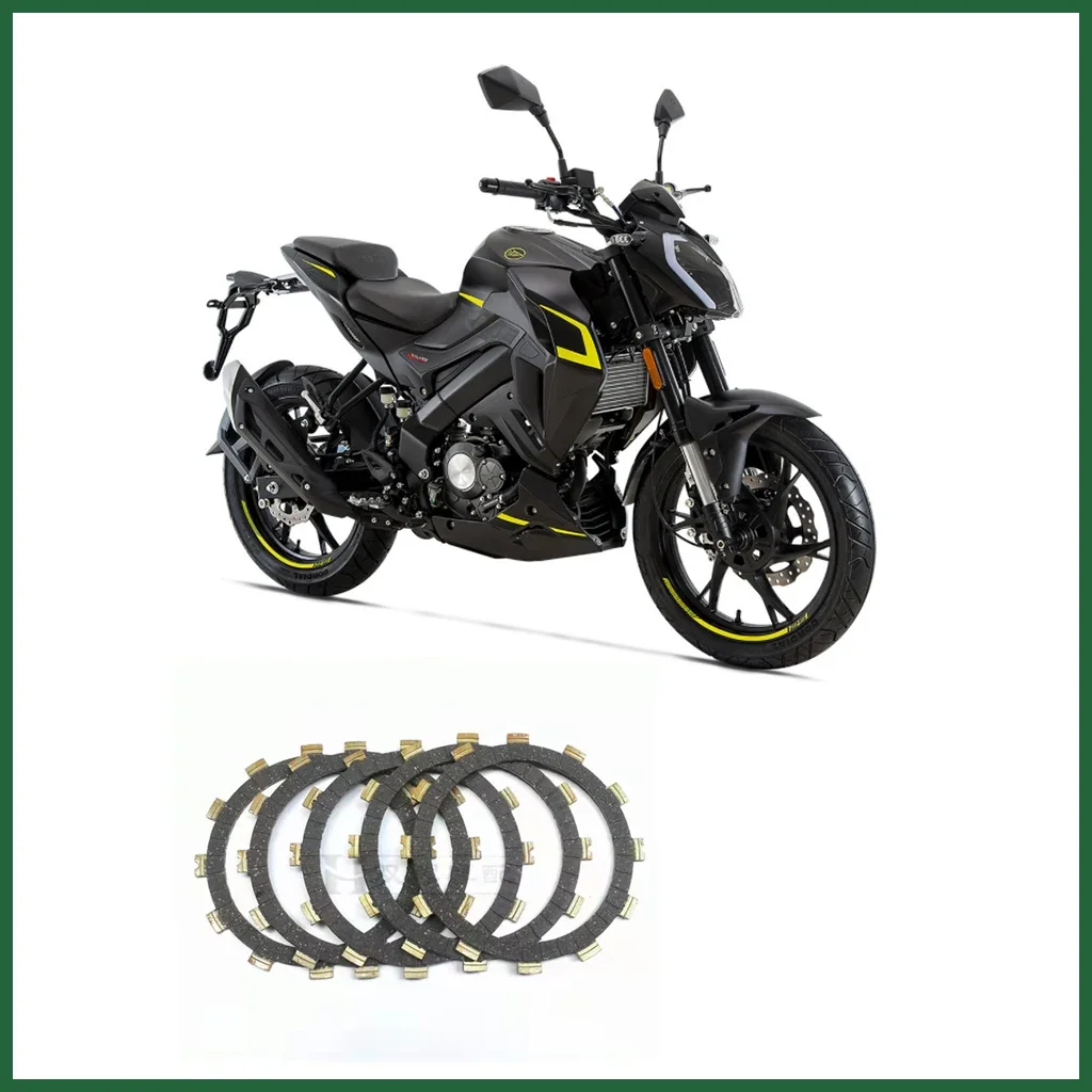 Disco de Embrague, Disco de Fricción, Viruta de Madera, Accesorios Originales de Fábrica para Motocicleta Keeway RKF 125