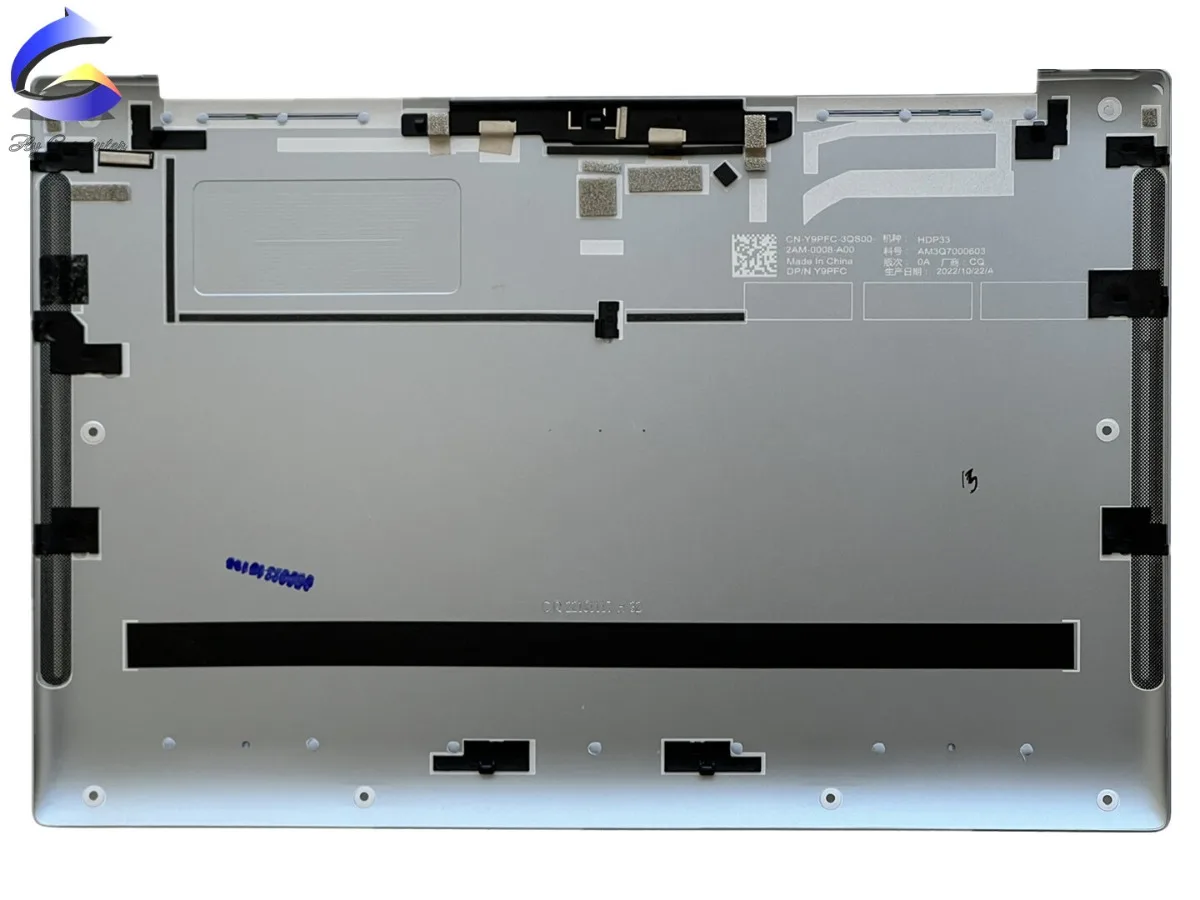 

Новый нижний корпус (D-крышка) для Dell XPS 13 9315, AA+98, 0Y9PFC, 0XJ6Y4