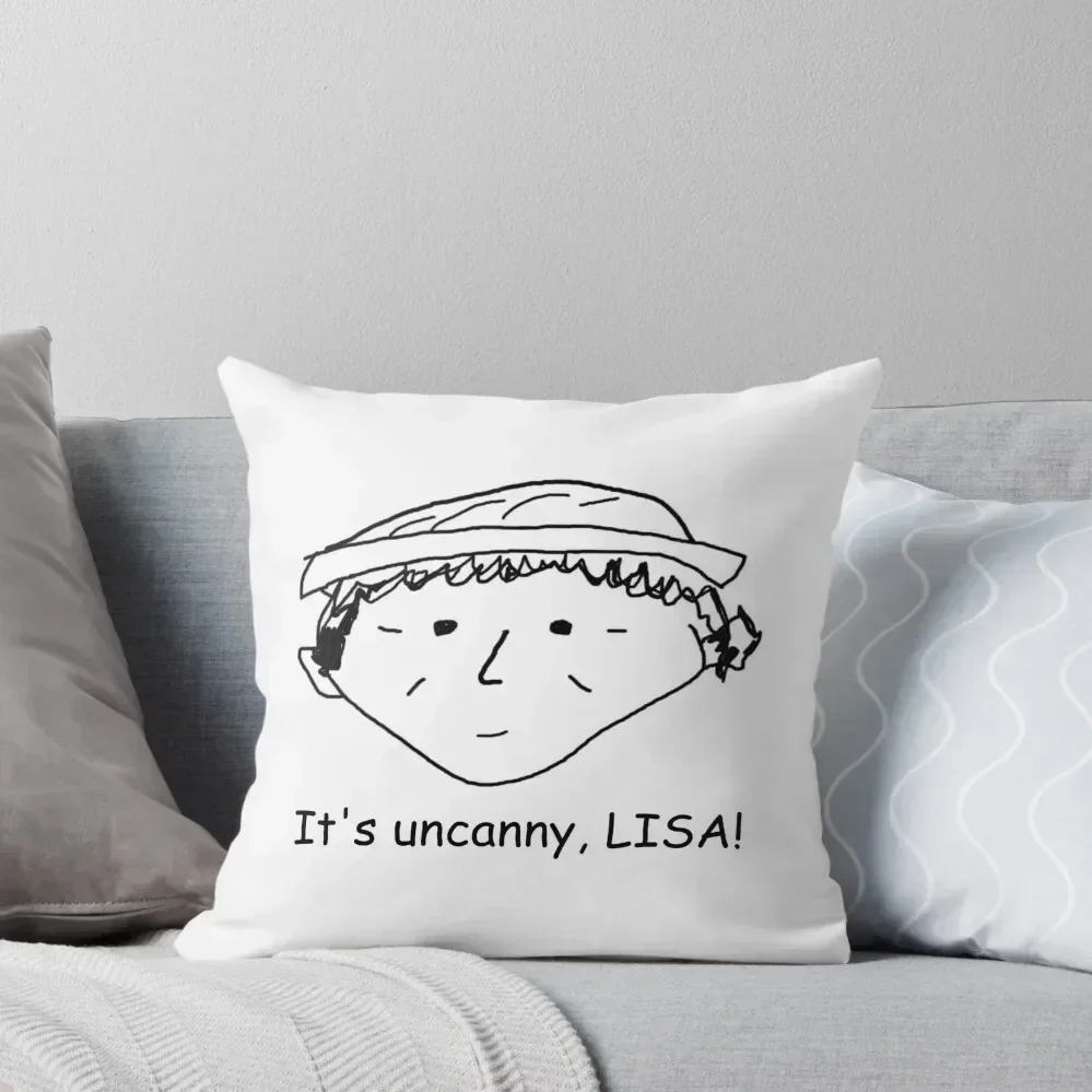 

ITS UNCANNY LISA Throw Pillow Christmas Pillows sleeping pillows Luxury Sofa Cushions autumn decoration pillow