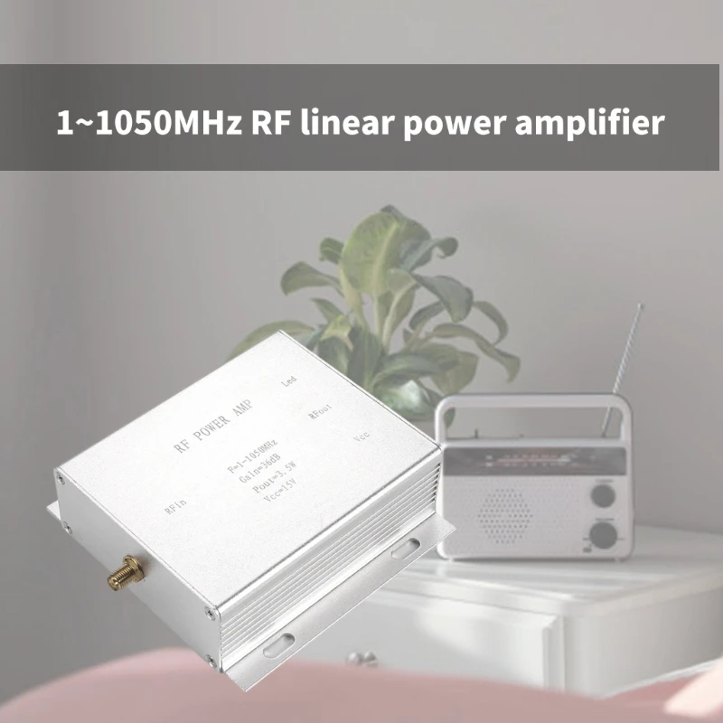 Professioneller linearer HF-Leistungsverstärker mit 1–1050 MHz und 3,5 Ausgangsleistung verbessert die Übertragung