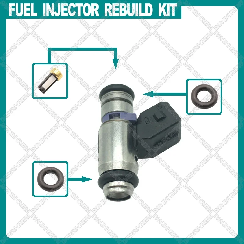 

Filters Orings Seals Grommets Fuel injector service kit filter for IWP-065 for Fiat Strada Uno Palio 1.5L 1.6L 1.8L IWP065