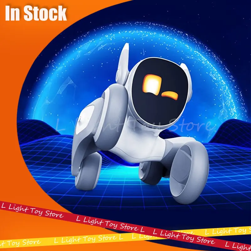 Loona Smart Robot Dog Intelligent Ai Emotional Robot Accompany Voice Machine Electronic Loona Robot Dog Desk Toys Christmas Gift