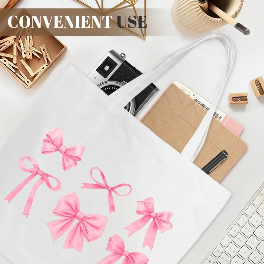 حقيبة حمل القوس Y2K. هدية حفلة عصرية للتسوق والمدرسة والنزهات. أكياس حفاضات للأم الجديدة وهدية عيد الميلاد #5