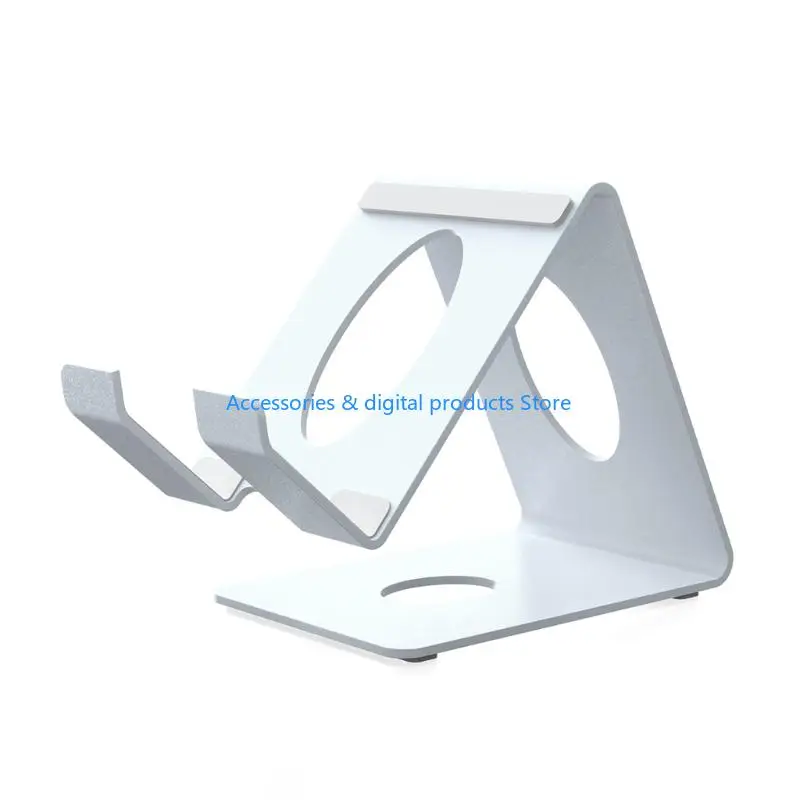77JD Adjustable Metal Gaming Stand Holder None Scratch Base For Desktop Organization