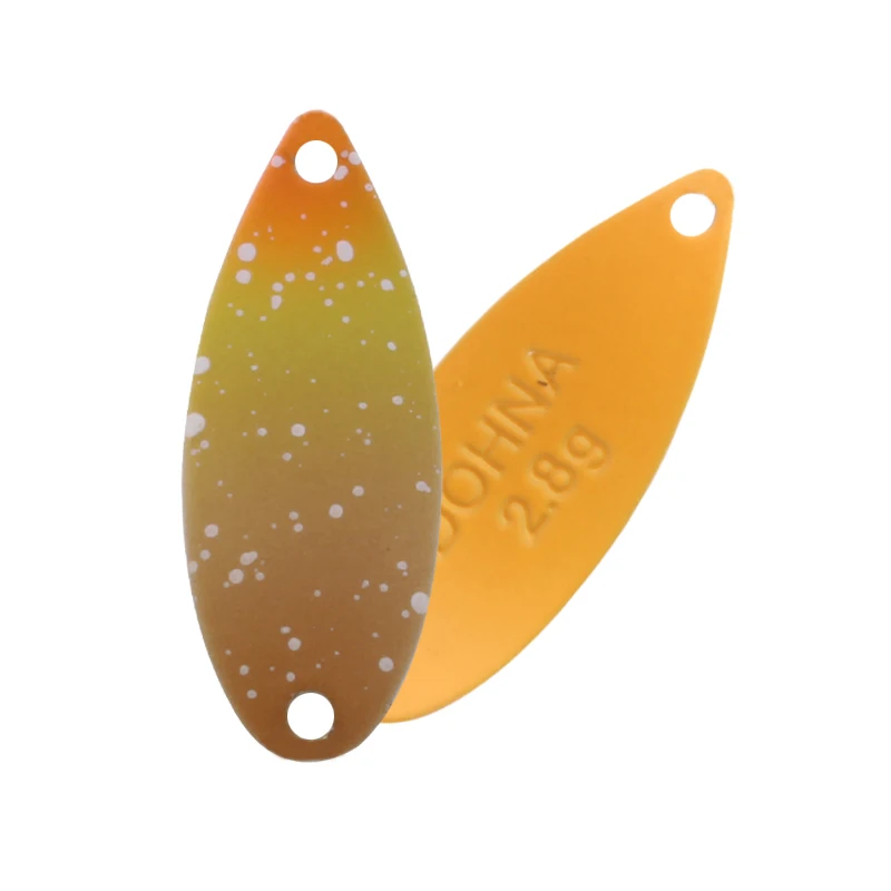 1Pc Peche Leurre Pesca Dohna Löffel 2,8g 30mm Bunte Löffel Köder Kupfer Stream Metall Angeln Locken für Forelle Döbel Barsch Lachs – Detail 17